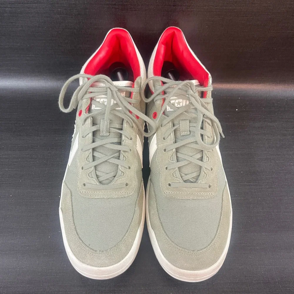 Converse Fastbreak Pro Mid Mens size 11 Sage Green Red Casual Shoes - Picture 3 of 9